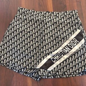 Black and White Women's Shorts
